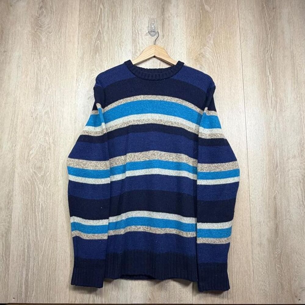 H-m Men's Blue and Navy Jumper